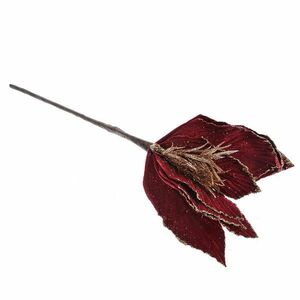 Floare craciun rosie 28 cm imagine