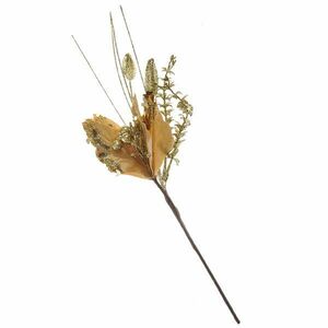 Floare aurie de Craciun 23 cm imagine