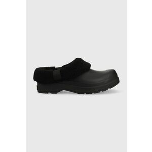 Hunter papuci de casa Play Insulatd Clog barbati, culoarea negru imagine