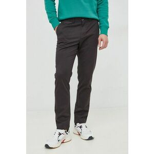 Sisley pantaloni barbati, culoarea maro, mulata imagine