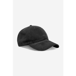 Wood Wood șapcă de baseball din catifea Low profile corduroy cap culoarea negru, uni 12130810.9016-WARMBEIGE imagine