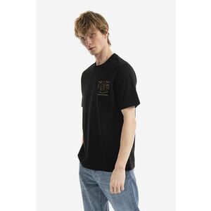 Wood Wood tricou din bumbac Bobby JC Robot T-shirt culoarea negru, cu imprimeu 12215709.2491-WHITE imagine