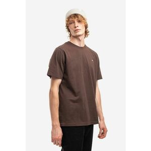 Wood Wood tricou din bumbac Sami Classic T-shirt culoarea maro, uni 12235721.2491-DARKORA imagine