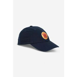 Wood Wood șapcă de baseball din bumbac Eli Badge culoarea bleumarin, cu imprimeu 10280800.7083-OFFWHITE imagine