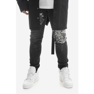KSUBI jeans Chitch Streets bărbați MPS23DJ001-BLACK imagine