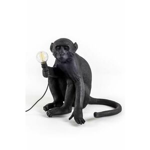 Seletti veioza Monkey Lamp Sitting imagine
