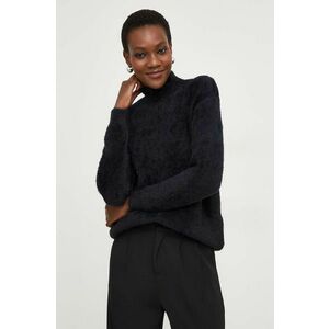 Answear Lab pulover femei, culoarea negru, cu turtleneck imagine