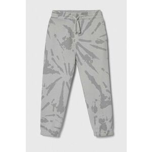 Abercrombie & Fitch pantaloni de trening pentru copii culoarea gri, modelator imagine