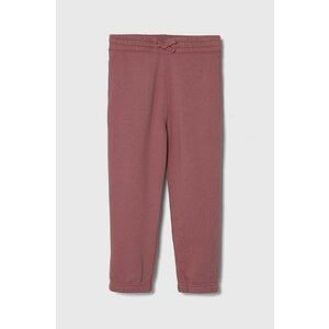 Abercrombie & Fitch pantaloni de trening pentru copii culoarea roz, neted imagine