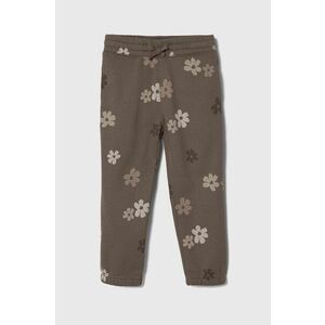 Abercrombie & Fitch pantaloni de trening pentru copii culoarea bej, modelator imagine