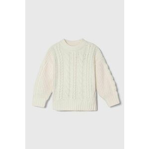 Abercrombie & Fitch pulover culoarea bej, călduros imagine