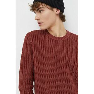 Hollister Co. pulover barbati, culoarea bordo imagine