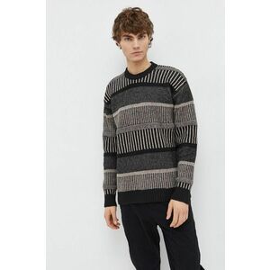Hollister Co. pulover culoarea negru imagine