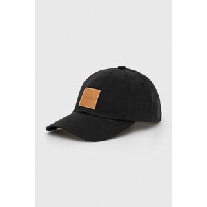 BOSS șapcă de baseball din bumbac culoarea negru, cu imprimeu 50508554 imagine