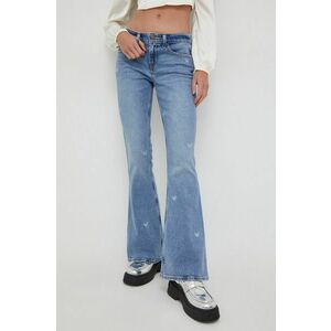 Hollister Co. jeansi femei high waist imagine