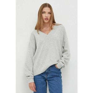 Hollister Co. pulover femei, culoarea gri imagine
