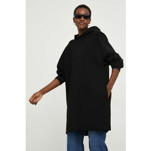Answear Lab bluză culoarea negru, mini, oversize imagine