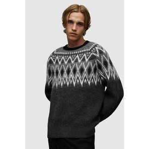 AllSaints pulover de lana Aces culoarea negru, călduros imagine