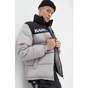 Karl Kani geaca barbati, culoarea gri, de iarna imagine