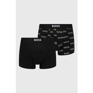 BOSS boxeri 2-pack barbati, culoarea negru imagine