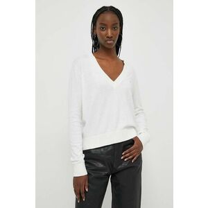 Tommy Jeans pulover femei, culoarea bej, light DW0DW17251 imagine