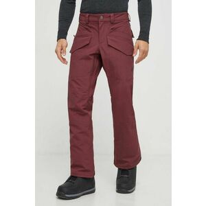 Burton pantaloni Covert 2.0 culoarea bordo imagine