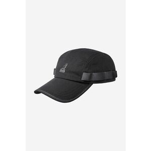 Kangol șapcă de baseball din bumbac Wax Utility 5 Panel culoarea negru, cu imprimeu K5329-BLACK imagine