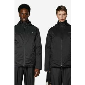 Rains geacă Padded Nylon Jacket culoarea negru, de tranziție, oversize 15470.BLACK-BLACK imagine