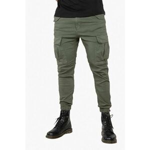 Alpha Industries pantaloni de bumbac Airman Pant culoarea verde 188201.142-green imagine
