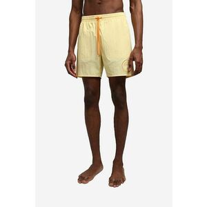 Napapijri pantaloni scurți de baie bărbați, culoarea galben, uni NA4G5C.YB5-YB5 imagine