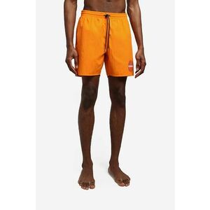 Napapijri pantaloni scurți de baie bărbați, culoarea portocaliu, uni NA4G5C.AR9-AR9 imagine