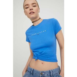 Tommy Jeans tricou din bumbac femei DW0DW17361 imagine