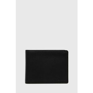 BOSS portofel de piele bărbați, culoarea negru 50470436 imagine