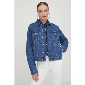 Karl Lagerfeld Jeans geaca jeans femei, de tranzitie imagine