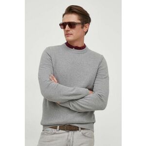 BOSS pulover de bumbac culoarea gri, light 50506022 imagine