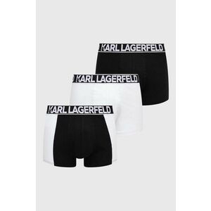 Karl Lagerfeld boxeri 3-pack barbati, culoarea negru imagine