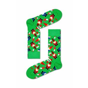 Happy Socks sosete Christmas Gnome Sock culoarea verde imagine