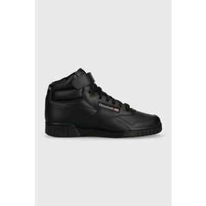 Reebok sneakers din piele EX-O-FIT HI culoarea negru, 100000109 imagine