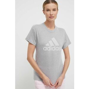 adidas tricou femei, culoarea gri IC0501 imagine