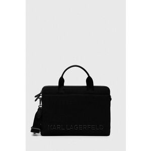 Karl Lagerfeld geanta culoarea negru imagine