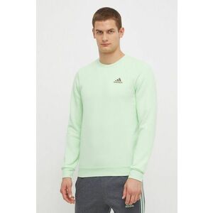 adidas bluză bărbați, culoarea verde, uni IN0326 imagine
