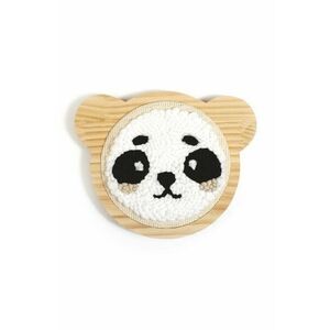 Graine Creative trusa de broderie Punch Needle Panda Kit imagine