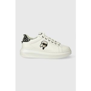 Karl Lagerfeld sneakers din piele KAPRI culoarea alb, KL62529N imagine