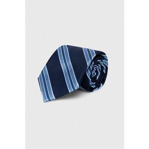 Michael Kors cravata de matase culoarea albastru marin imagine