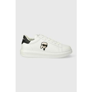 Karl Lagerfeld sneakers din piele KAPRI MENS culoarea alb, KL52530N imagine