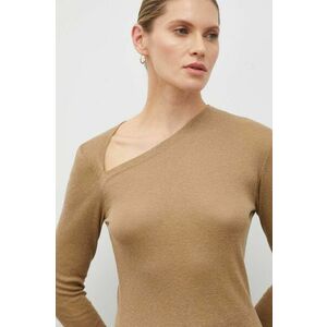 Day Birger et Mikkelsen pulover din amestec de lana femei, culoarea bej, light imagine