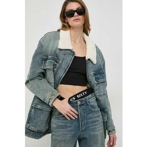 Miss Sixty geaca jeans femei, de tranzitie, oversize imagine