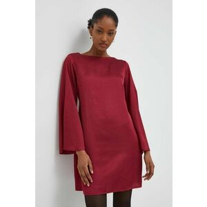 Answear Lab rochie culoarea rosu, mini, drept imagine