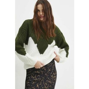 Answear Lab pulover de lana culoarea gri, călduros imagine