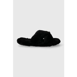 Answear Lab papuci de casa culoarea negru imagine